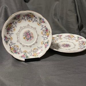 Vintage Grace China Saucers